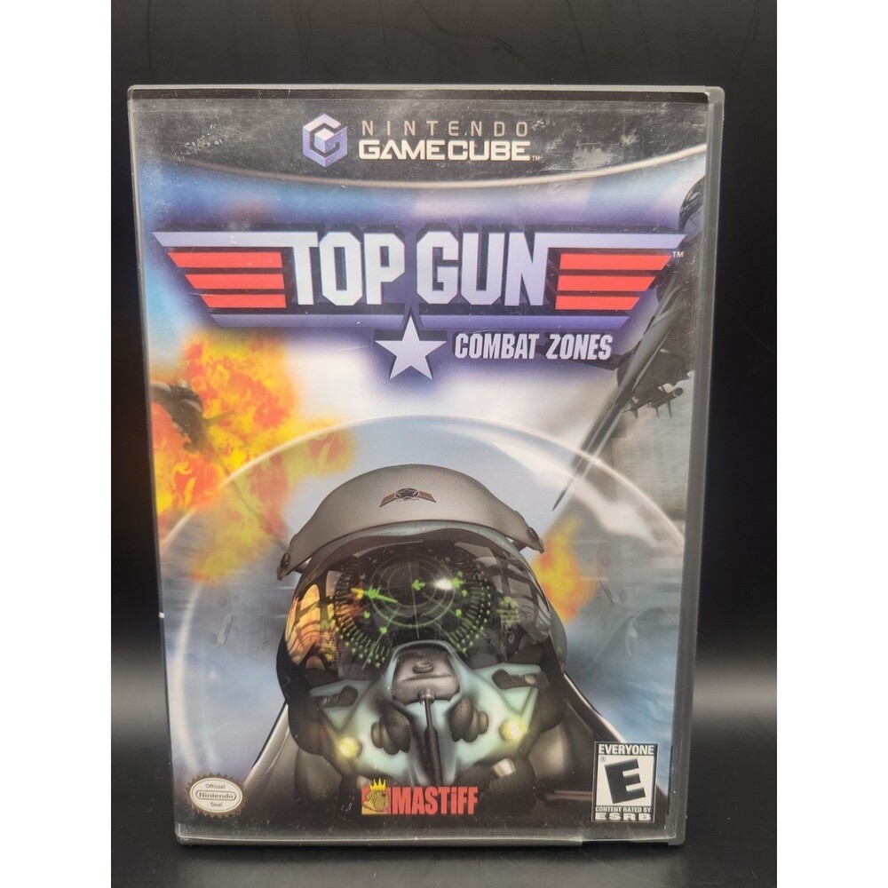 Top Gun: Combat Zones 2004 (Nintendo GameCube, 2004) Complete CIB